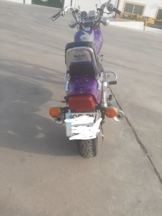 Kawasaki Vulcan 500cc Cruiser Morado