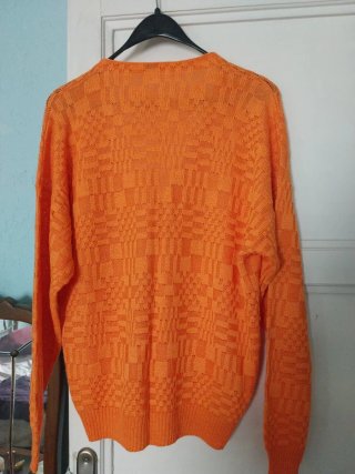 Chaqueta Rebeca Naranja Talla L