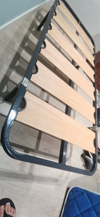 Somier 80x180cm Metal y Madera