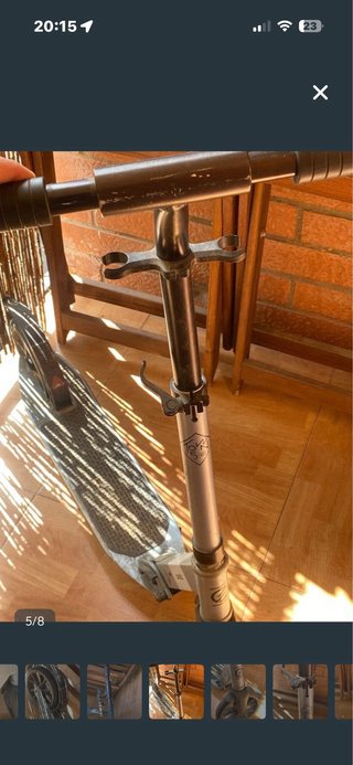 Patinete Oxelo Plata