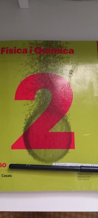 Llibre Física i Química 2n ESO Editorial Casals