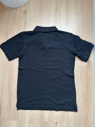 Polo Kappa manga corta negro Talla S