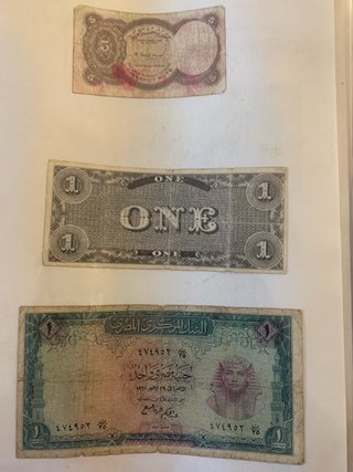 Lote Billetes Antiguos: Brunei y Grecia