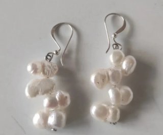 Collares ámbar, perlas y plata de ley