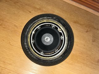 Pack de 2 motores con rueda de patín electrico