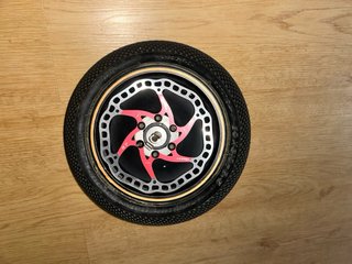 Pack de 2 motores con rueda de patín electrico