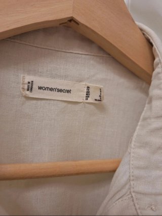 Camisa beige Women'sicret Talla S Nueva