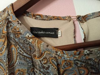 Vestido estampado New Saks Woman