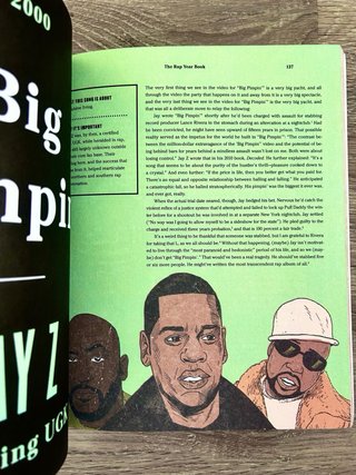 Libro The Rap Year Book - Shea Serrano (Inglés)