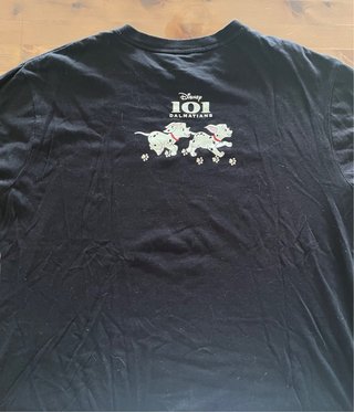 Camiseta Disney 101 Dálmatas Negra Talla L