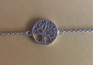 Pulsera Plata Árbol de la Vida