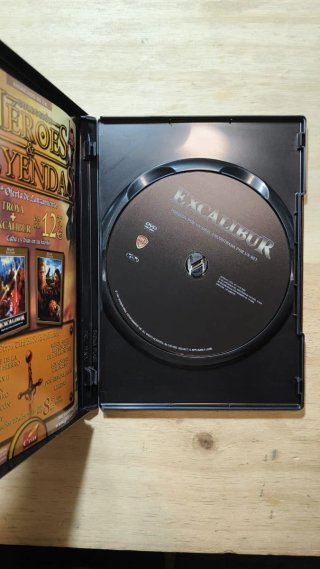 DVD Excalibur Héroes Leyendas Español