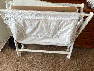 NUEVA Minicuna Plegable Madera con Ruedas