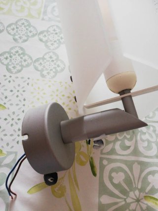 Aplique de pared Lámpara 1 bombilla