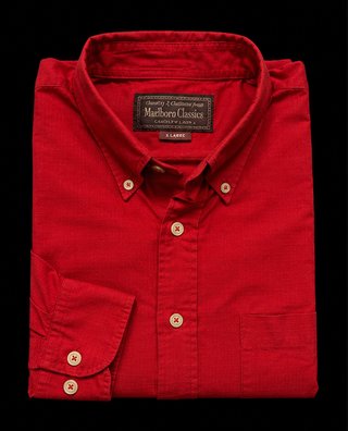 Camisa MCS Marlboro Classics Roja XL