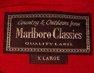 Camisa MCS Marlboro Classics Roja XL