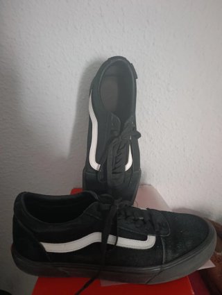 Zapatillas Vans Negras Bajas