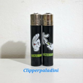 Accendini Clipper Set 2pz Amsterdam