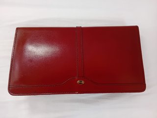 BOLSO MANO o BANDOLERA  CUERO BURDEOS