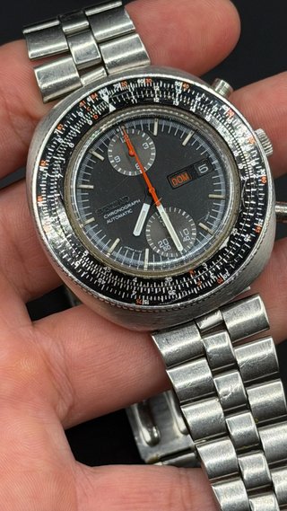 Seiko 6138-7000 Calculator Cronógrafo Automático