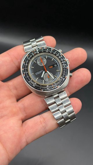 Seiko 6138-7000 Calculator Cronógrafo Automático