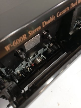 Platina Doble Teac W-600R