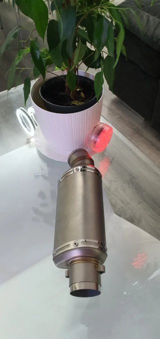 Tubo de escape moto