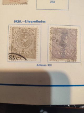 Sellos España Alfonso XIII 1920