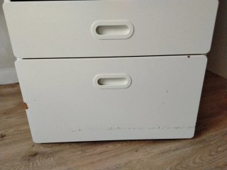 Cajonera Ikea 3 cajones blanca