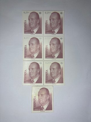 Sellos España 0,25€