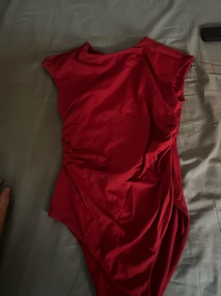 Body Zara Rojo Talla S