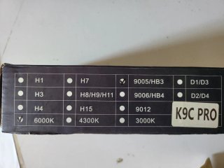 Kit Bombillas LED Coche 9005/HB3 6000K