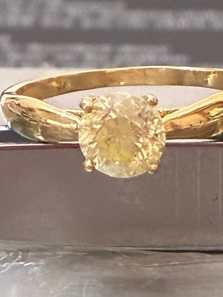 Anillo Oro 18k Diamante Natural 0.96 Ct