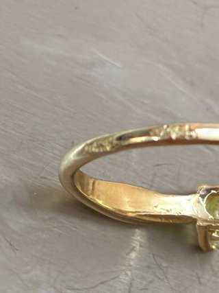 Anillo Oro 18k Diamante Natural 0.96 Ct