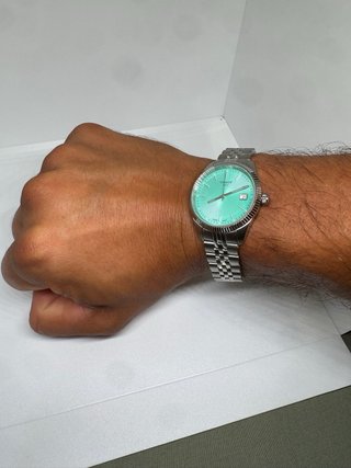 Tissot Ballade Azul Tiffany Full Set