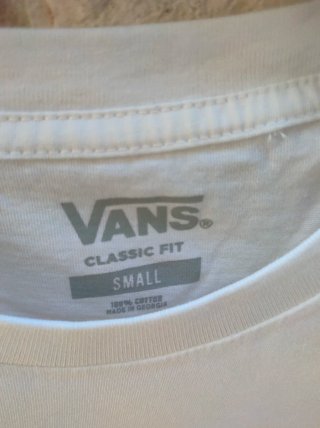 T-shirt Vans bianca