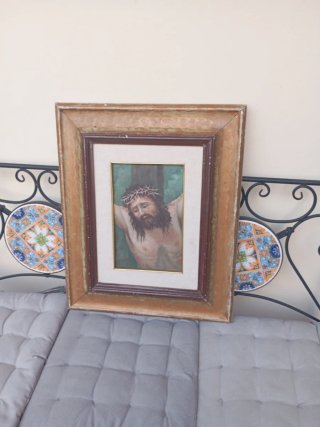 Quadro Pintura olio P. Borriello 75 Pittore Tosca
