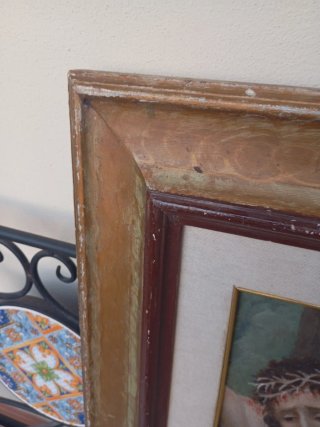 Quadro Pintura olio P. Borriello 75 Pittore Tosca