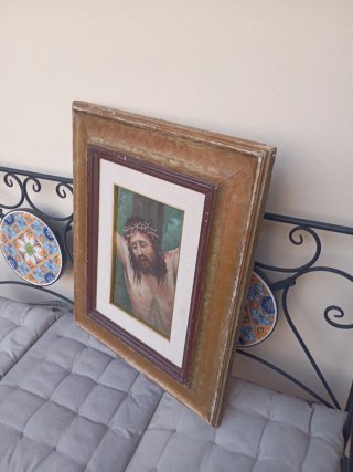Quadro Pintura olio P. Borriello 75 Pittore Tosca