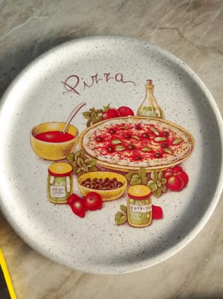 4 Piatti Pizza Vintage Stovit 31cm Ceramica