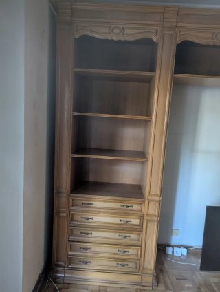 Mueble de salón de madera
