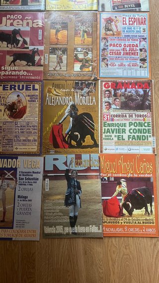 Colección Revistas Aplausos Toros