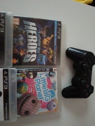 4 Juegos PS3 + Mando Sony