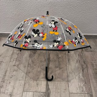 Paraguas infantil Mickey Mouse Disney transparente