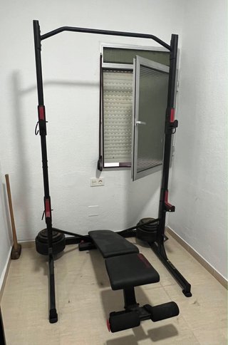 Gimnasio en casa multifuncional