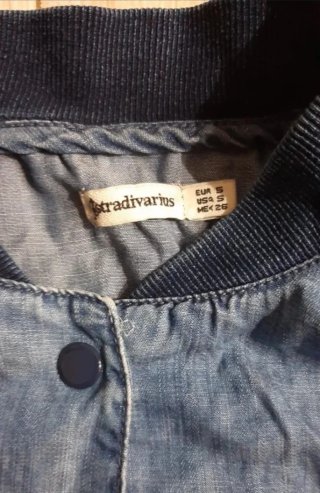 Sudadera Stradivarius mujer azul