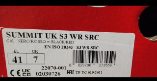 Botas de seguridad COFRA-TEX impermeables
