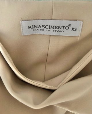 Abito Rinascimento bicolor beige e nero