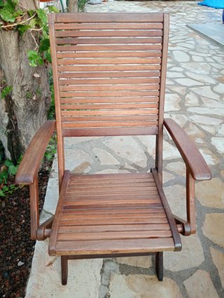 Conjunto 4 Sillas Madera Maciza.