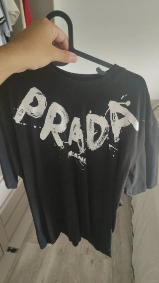 Camiseta Prada Negra Talla xl